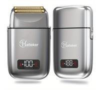 TEMU Máquina de afeitar eléctrica recíproca para hombres, multifuncional, para cabeza , con pantalla LCD digital, dispositivo de corte eléctrico