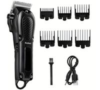 TEMU Máquina de cortar el pelo profesional recargable por USB para peluquerías y uso doméstico - Cortapelos eficiente y para hombres y mujeres Regalo para
