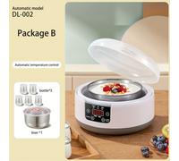 TEMU Máquina para hacer yogur de 1.2L con 5 vasos | Gran capacidad, control automático de , material, fuente de alimentación de 220V-240V