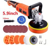 TEMU Máquina pulidora de versión para coche de ajustable de 7 velocidades, 1580W/EU