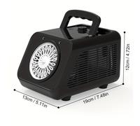 TEMU Máquina Sopladora de Automática de Un con 20 Agujeros - Fabricante de Portátil de para Exteriores, Playa, , Fiestas - Sin Necesidad de para , Niños y Adultos, /