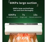 TEMU Maquinaria de al vacío, con 20 bolsas de reforzadas, Extracción de aire y , Adecuada para almacenar frutas, verduras, , carne y productos , Entrada AC 220V( 240V), Enchufe EU(Tipo C), y portátil