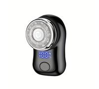 TEMU Maquinilla de Afeitar Eléctrica para Hombres, Carga USB, Pantalla Digital, y Portátil, Ideal para Viajes de Negocios, Regalo para Él