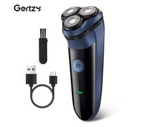 TEMU Maquinilla de afeitar eléctrica profesional para hombres, con un de afeitado y , ideal para el cuidado facial y limpieza, afeitado es liso y limpio, carga USB, regalo para la Día