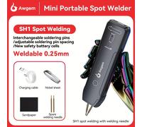 TEMU Maquinilla de soldadura portátil manual, kit mini para bricolaje con batería 18650 de litio para uso doméstico