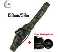 TEMU Marca MBLN, 150Cm, 2 Capas, Gran Capacidad, Pesca de Carpas Europea, Bolsa de , Se Puede Llevar a la Espalda o a