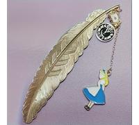 TEMU Marcapáginas Retro de Pluma del de Alicia en el País de las Maravillas Disney - Regalo Accesorio