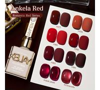 TEMU Marco de Fotos Botella Set de 8 Colores Ankara --- Esmalte de Uñas en Gel Ankara , Super y Magnético con Saturación Duradera, Ideal para Mujeres, Mejora de Uñas DIY Regalo Navideño