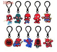 TEMU Marvel 10 piezas de Llaveros de Héroes Animados del y , Colgante para Mochila Pequeño Regalo