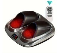 TEMU Masajeador de Pies 3D Shiatsu, Máquina de Masaje con Amasado y , Masajeador de Pantorrillas, Regalo Ideal para , Papá, en Navidad, Regalo para de la (Adaptador ), para Adaptador
