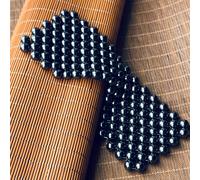 TEMU Máscara de - Diseño de Cuentas de Piedra Natural Artesanal, Accesorio Elegante para Uso Diario para Hombres y Mujeres, Máscara de Uso Diario|Máscara de Piedra Natural|Accesorio con a Rayas