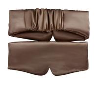 TEMU Máscara de dormir de satén con cobertura completa y oscurecimiento total, máscara para ojos