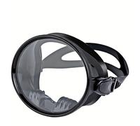 TEMU Máscara de Snorkel Redonda de Diseño , Máscara de Silicona sin con Visión Ancha para Natación y Snorkel