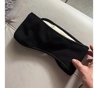 TEMU Máscara de Sueño con Cancelación de Ruido y Cubiertas para Orejas - Tela de Poliéster Ajustable, Adecuada para Viajes y Uso en el Hogar, Diseño Sin Batería, Comodidad Todo el Año en Sólido