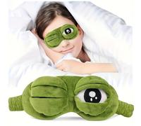 TEMU Máscara de Sueño Ultra de Rana - Sin Alcohol, Adecuada para Todo Tipo de Piel, Ideal para Viajes y , para el Otoño