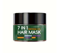 TEMU Mascarilla Capilar Profunda 7 en 1 120g Antirrotura Nutritiva Suavizante para Cabello con Aceite de , Aceite de Ricino, Aceite de Semilla de Calabaza, de y Biotina Queratina