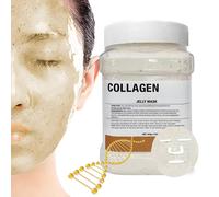 TEMU Mascarilla Facial en Polvo de Gelatina de Colágeno [ Como Cucas], Mascarilla de Gel Hidrogel, Cuidado de la Piel Hidratante y Humectante 11 oz (Colágeno)
