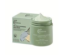 TEMU Mascarilla Limpiadora de de Té - Limpieza Profunda de Poros, Hidratante con Ácido Hialurónico y Niacinamida, Control de Aceite, Hidratante, Sin , Sin Látex, Ideal para Todo Tipo de Piel