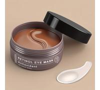 TEMU Mascarilla para ojos de Retinol 2.0 - Fórmula con parches de colágeno y ácido hialurónico para el de ojos, 60 parches hidratantes y nutritivos, mascarillas para ojos marrones