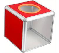 TEMU Material de urna para votación con bolas de lotería y artesanía , adecuado para actividades 19.5x19.5x19.5 cm