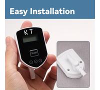 TEMU Medidor de Calidad del Agua TDS Digital Portátil - Prueba en Línea de PPM para Agua Potable, Hidroponía y Acuarios, Mide 0-5030 ppm con Precisión, Ideal para Suaves/ y Tranquilas/Luz Bulle