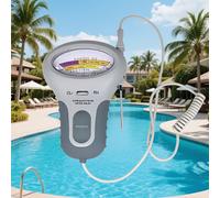 TEMU Medidor de Cloro y pH , Kit Portátil Digital para Agua En Acuarios e Piscinas