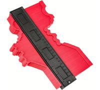 TEMU Medidor de de 10 pulgadas, de de plástico ampliado, herramienta de medición de plantilla de madera para copiar formas irregulares con precisión, y (10 pulgadas ampliado-)