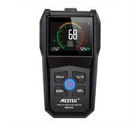 TEMU Medidor de Humedad de Madera Sin con Pantalla a Color - Probador de Humedad Electromagnético Digital para Carpintería, Silvicultura y Renovación, Medidor de Humedad de Madera, Silvicultura