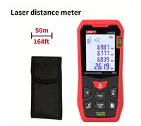 TEMU Medidor Láser de Distancia de Precisión UNI-T con 2 Niveles de y Pantalla Digital - Construcción , de 50m/70m/100m/120m, Haz Láser de 2mW, Distancia Láser de 2mW, Medidor Láser de Distancia