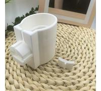 TEMU Mejora tu soporte de carga para cepillo de dientes eléctrico Oral- gestión de cables y opciones de montaje en pared, para organizar los cables.