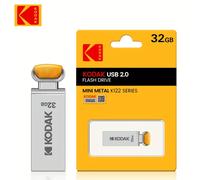 TEMU Memoria USB 2.0 Kodak de 128GB, 64GB, 32GB, con Botón de Cuero en la Parte Trasera, Ideal para Laptops, Coches, Etc. Transmisión de de Velocidad y Almacenamiento