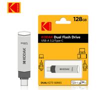 TEMU Memoria USB Kodak K273, USB de Velocidad, USB 3.2, 128GB 256GB Metal OTG Stick, 100% Original