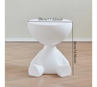 TEMU Mesa Auxiliar para Sofá con Almacenamiento - y Mesita de Noche Multifuncional que Ahorra , Construcción de Plástico, Fácil Montaje