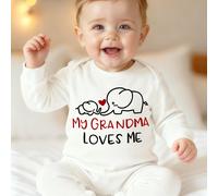 TEMU Mi Me Ama - Pijama de Bebé con Estampado de Carta para San Valentín, Traje de Gateo con Pies para , Regalo de Embarazo, para Exteriores