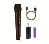 TEMU Micrófono sin varillas Portátil , Ideal para Uso en Interiores y Exteriores, Reuniones en Casa, Discursos, en , KTV, , , etc., Sonido , Consumo de Energía, Larga Duración de Batería
