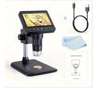 TEMU Microscopio Digital de Inskam con 8 Luces LED, Imagen Real de , USB/Batería, Compatible con Portátiles - Ideal para Uso Industrial y