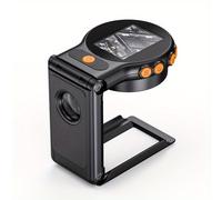 TEMU Microscopio Digital Portátil 500X con Lente de 1080P | Alimentación USB/Batería de para , Soldadura, Investigación , Pruebas, Evaluación de Joyas | Regalo Ideal de Navidad y Acción de Gracias