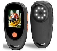 TEMU Microscopio digital portátil de 500x de aumento, pantalla IPS de 2 pulgadas, 8 luces LED ajustables de 3 niveles, ideal para electrónico/observación , compatible con computadoras Windows y Mac OS