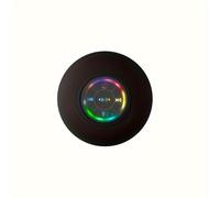 TEMU Mini Altavoz LED para Baño, Altavoz Inalámbrico Compacto con Carga USB, Batería, Control de Botones y una Grande Incluida