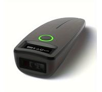 TEMU Mini escáner de portátil inalámbrico BT, escáner inalámbrico Tipo- cordón, de leer códigos 1D y QR, con funcionalidad de almacenamiento temporal, diseñado para , , bibliotecas y almacenes