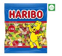 TEMU Mini Frutas Tropicales Haribo | Formato Bolsa 1KG