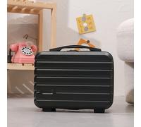 TEMU Mini Maleta de Cosméticos Elegante de 14 Pulgadas - , con Cierre de Cremallera y Correa Fija para el - Ideal para Viajes, y Regalos