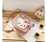 TEMU Mini mochila bandolera con Hello Kitty de Sanrio, un lindo bolso de de dibujos animados para monedas y otros objetos