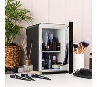 TEMU Mini Nevera 15 Litros/ 21 Latas, Portátil con Función de Enfriamiento y Calentamiento, 12V /220V AC para Autos, Oficinas y Dormitorios, Bebidas, Cosméticos, , y Ecológico,