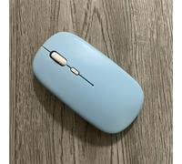 TEMU Mini Ratón Inalámbrico, Ultra Delgado, Silencioso, Batería, Compatible con iPad, Laptops y Computadoras de Escritorio - Disponible en Colores Pastel, Ideal para Uso en el Hogar y