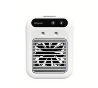 TEMU Mini ventilador portátil, tipo táctil con , ajuste de dos velocidades (viento y ), para hogar oficina viajes personal, diseño compacto, funcionamiento silencioso, de escritorio