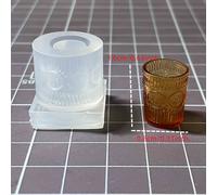 TEMU Miniatura de Molde de Silicona para de Muñecas - Forma de Taza en 3D, Fundición de Resina UV, Accesorio de Artesanía y Decoración