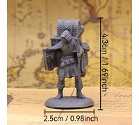 TEMU Miniatura del Mercader - Figura NPC de Resina Premium para Juegos , Ideal para Coleccionistas y , Compatible con