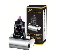 TEMU Misscheering Exprimidor Manual de Gel para Uñas de Acero Inoxidable, Exprimidor