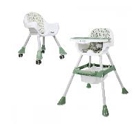 TEMU Mobiclinic Ruedas Ajustable 2 Peso máx 35kg Bandeja y almacenaje Verde Forest